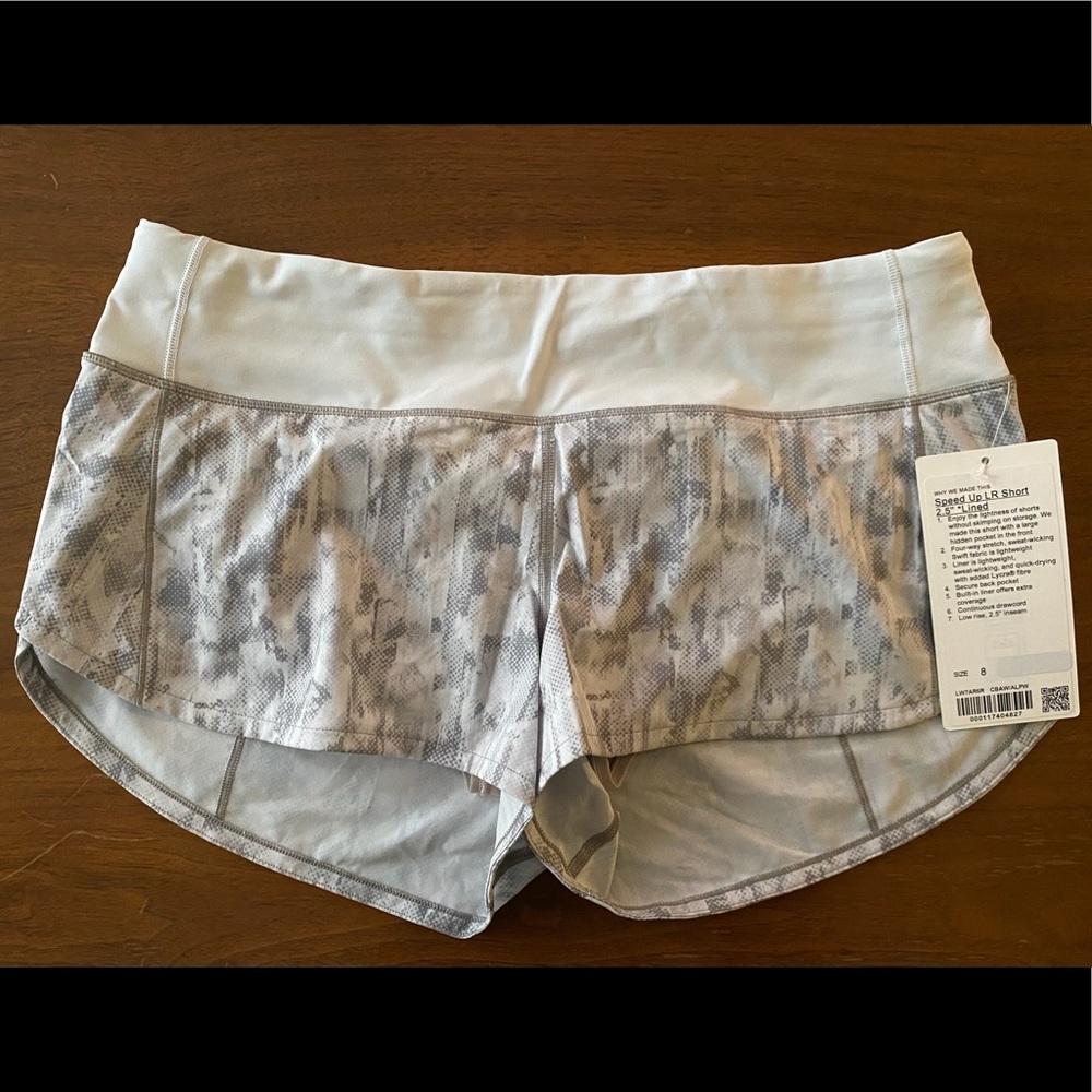 Lululemon Speed Up Short 2.5” SIZE 8